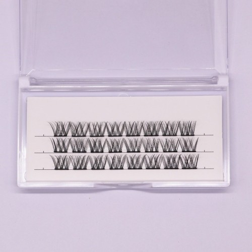 Natural self-grafted hair false eyelashes