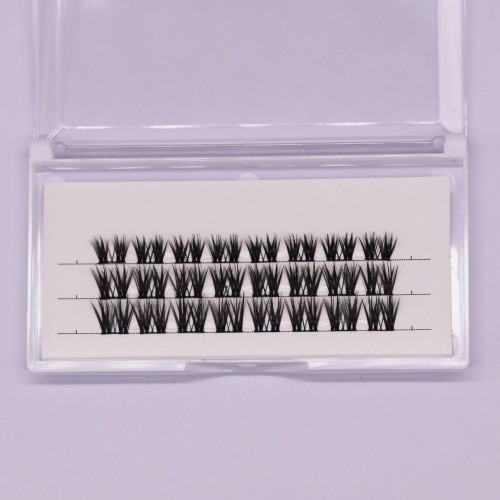 Natural self-grafted hair false eyelashes
